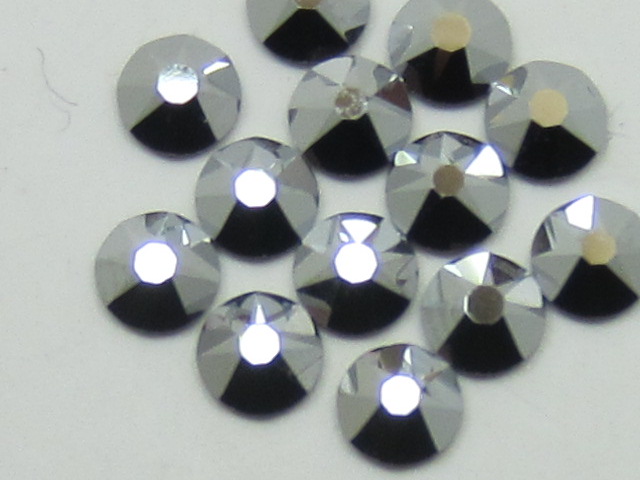 1 Gross 9ss CRYSTAL LIGHT CHROME FLATBACK European Rhinestones